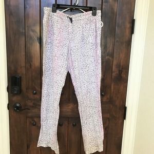 Victoria’s Secret Women Large House Lounge Pants Pull Tie